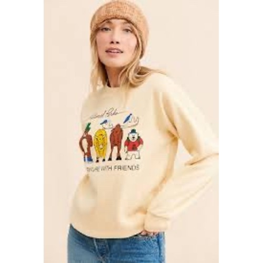 Parks Project National Parks Adventure With Friends Crewneck Sweatshirt Cream M